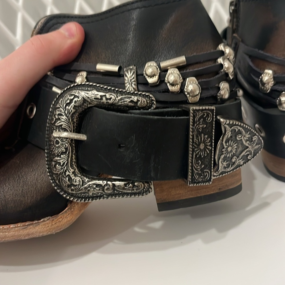 Women’s Freebird Saloon Ankle Boots - Picture 5 of 9